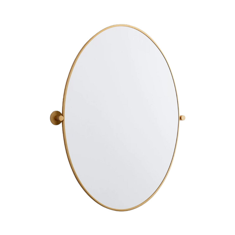 Mercer41 Wally Wall Mounted Oval Mirror Wayfair
